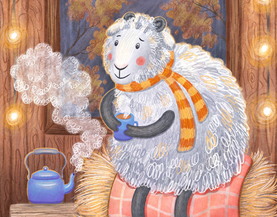 Cozy autumn illustrations