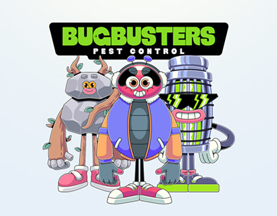 项目缩略图 - Character Design and Motion - Bug Busters Pest Control