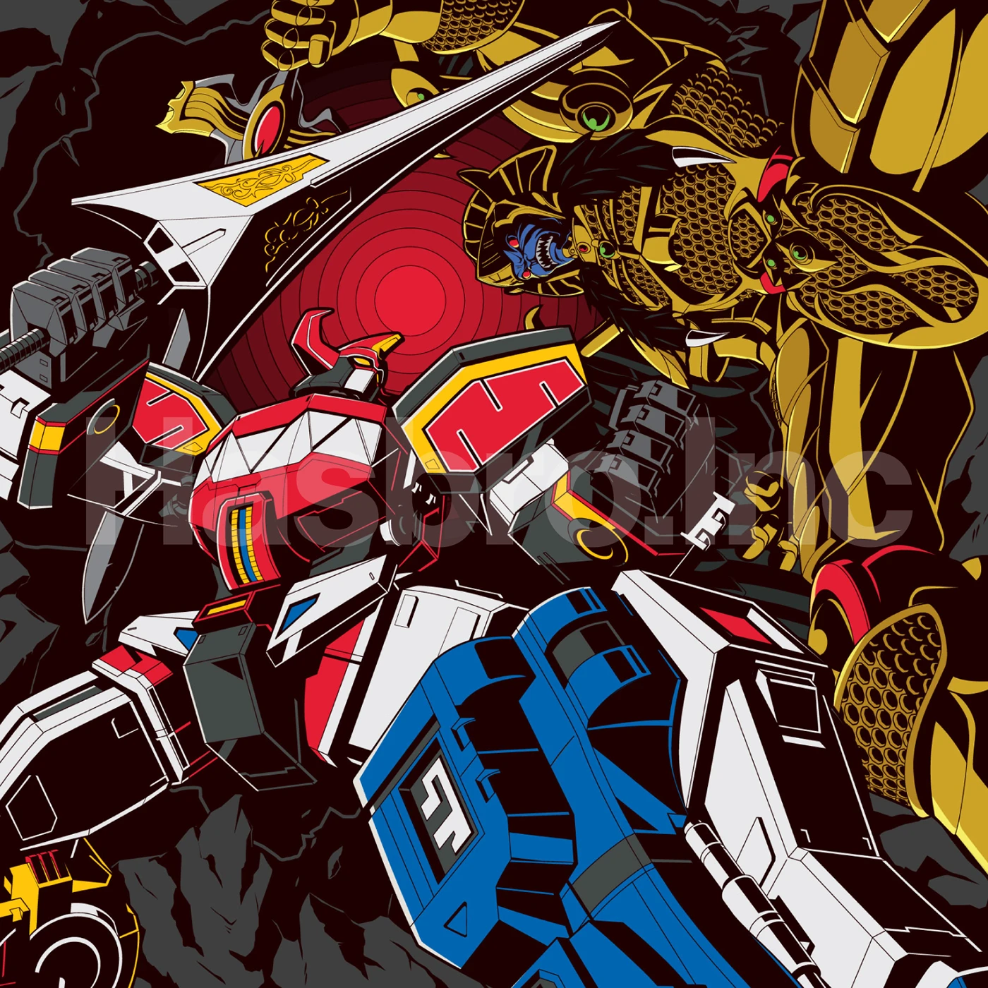 astromegazord DRAGONZORD Hasbro mecha Megazord Power Rangers tokusatsu zord