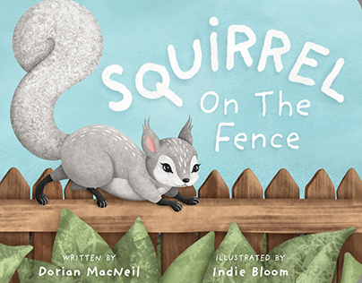 Squirrel on the Fence