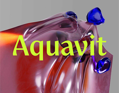 Aquavit Typeface