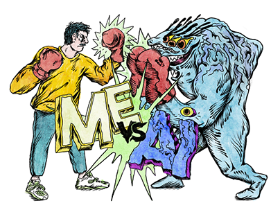 Me vs Ai image generators (full comic)