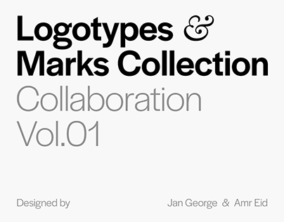 Logotypes & Marks Collection Collaboration / Vol. 01