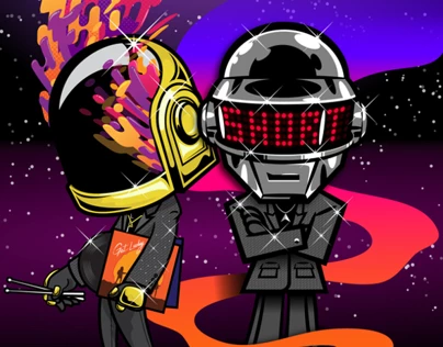 项目缩略图 - Daft Punk homage collaboration