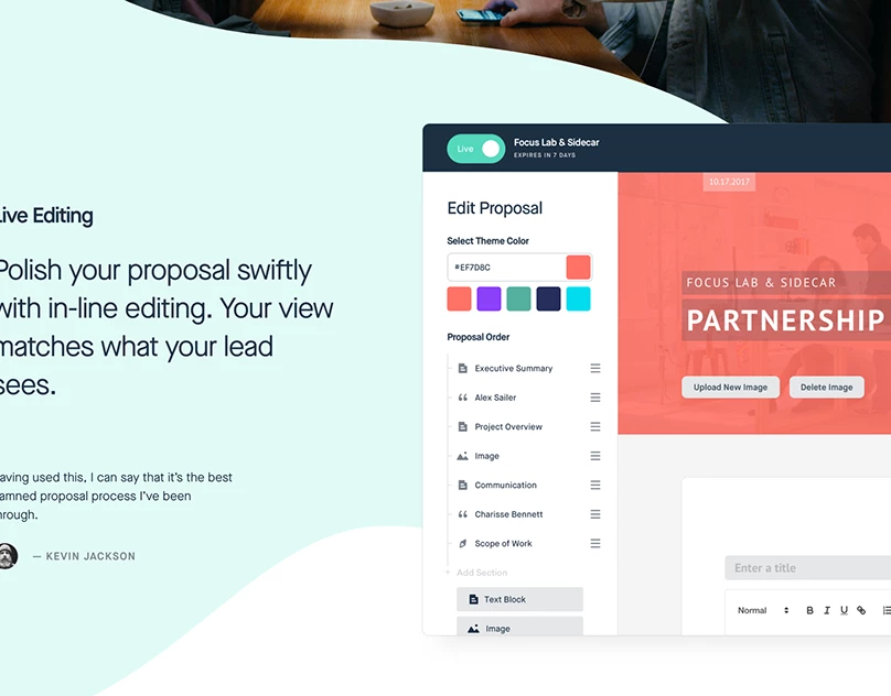 项目缩略图 - Quokka Proposal Tool