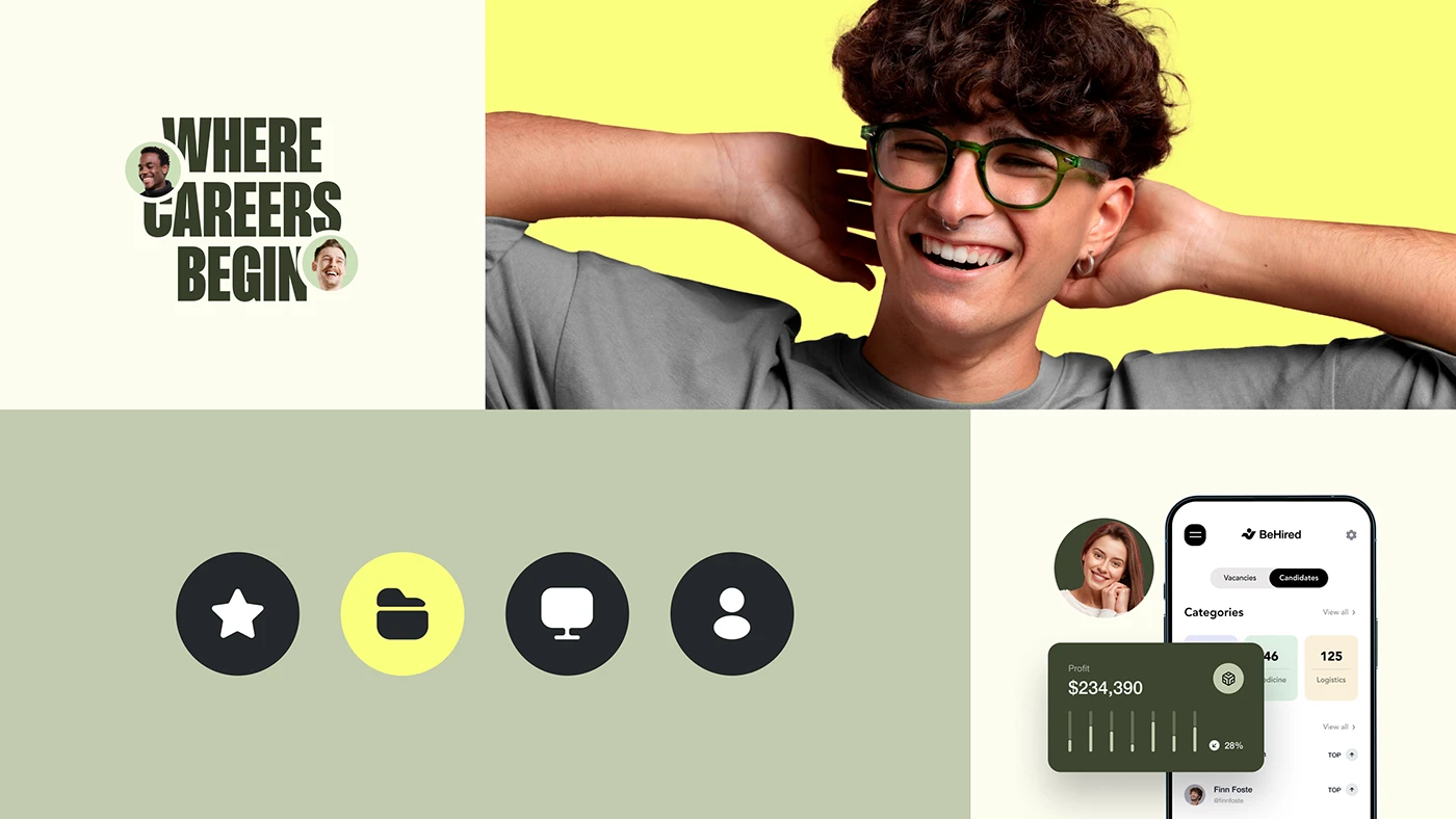 Logotype Brand Design graphic design ui design UX UI Web Design identity colors visual language halo lab