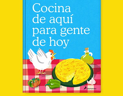 Illustrations for a Spanish cook book