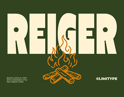 Reiger - Bold Condensed Font