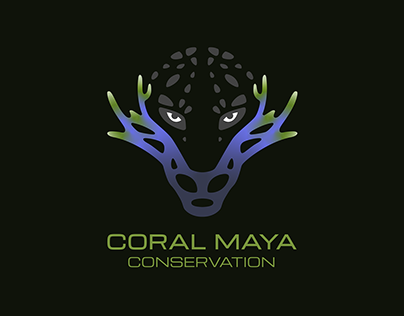 项目缩略图 - Coral Maya Conservation Logo & Illustrations