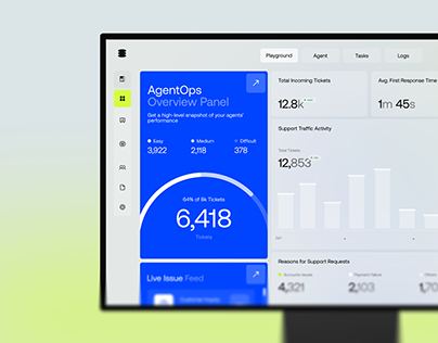 AgentOps - SaaS & UX UI Design