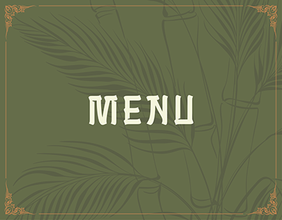 项目缩略图 - Menu 2026