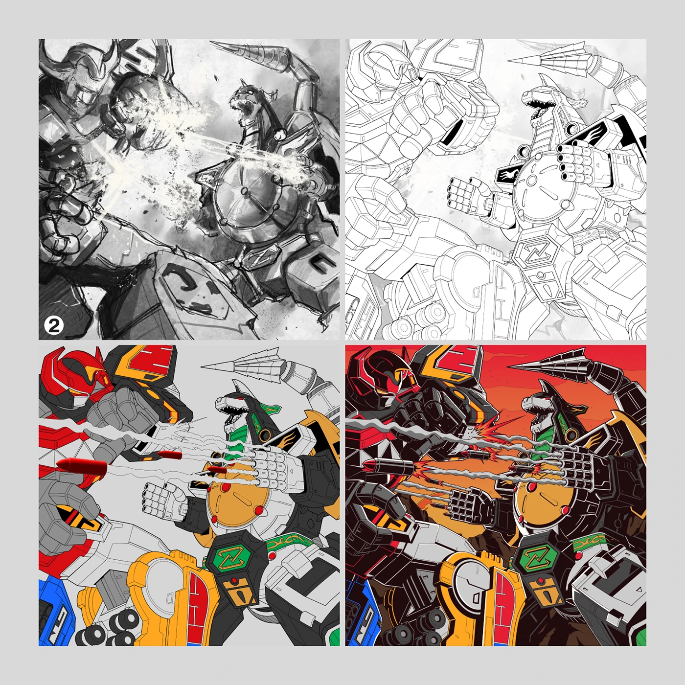 astromegazord DRAGONZORD Hasbro mecha Megazord Power Rangers tokusatsu zord